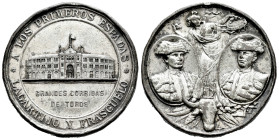 Spain. Medal. 23,81 g. Medalla homenaje a los toreros Lagartijo y Frascuelo. Almost VF. Est...20,00. 

Spanish description: España. Medalla. 23,81 g...