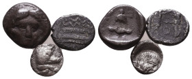 Lot of Greek Coins, Ca. 350-300 BC. AR. 

Condition: Very Fine 

 Weight: 2.9 gr Diameter: lot