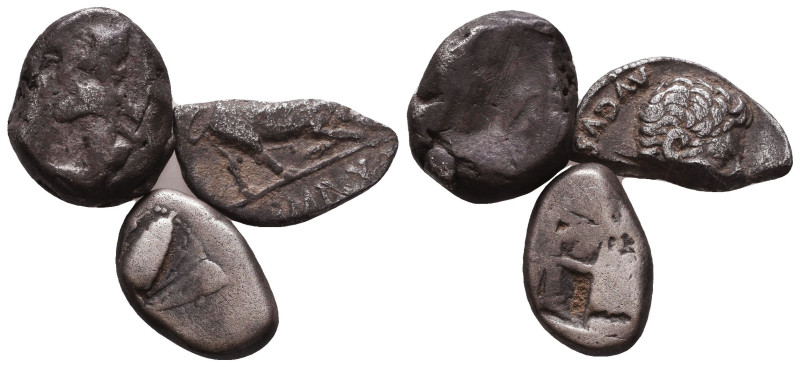 Lot of Greek Coins, Ca. 350-300 BC. AR. 

Condition: Very Fine 

 Weight: 10...