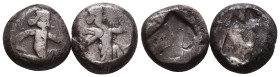 Lot of Greek Coins, Ca. 350-300 BC. AR. 

Condition: Very Fine 

 Weight: 9.9 gr Diameter: