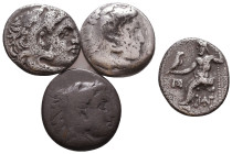 Lot of Greek Coins, Ca. 350-300 BC. AR. 

Condition: Very Fine 

 Weight: 11.8 gr Diameter: lot