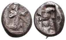 Achaemenidae. Darius I to Xerxes II, ca. 485-420 B.C. AR Siglos. 

Condition: Very Fine 

 Weight: 5.5 gr Diameter: 16 mm