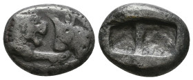 Kroisos. AR , circa 550-546 BC.

Condition: Very Fine

Weight: 4.1 gr Diameter: 16.5 mm