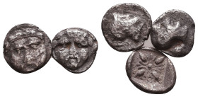 Lot of Greek Obols, Ca. 350-300 BC. AR. Reference: 

Condition: Very Fine 

 Weight: 2.5 gr Diameter: lot
