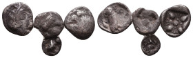 Lot of Greek Obols, Ca. 350-300 BC. AR. Reference: 

Condition: Very Fine 

 Weight: 2.4 gr Diameter: lot