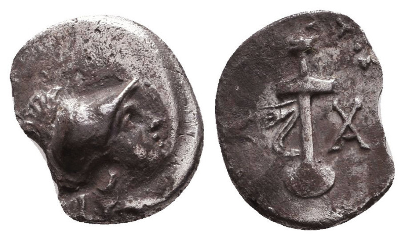 Greek Obols, Ca. 350-300 BC. AR. Reference: 

Condition: Very Fine 

 Weight...
