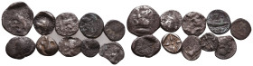 Lot of Greek Obols, Ca. 350-300 BC. AR. Reference: 

Condition: Very Fine 

 Weight: 6.6 gr Diameter: lot