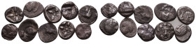 Lot of Greek Obols, Ca. 350-300 BC. AR. Reference: 

Condition: Very Fine 

 Weight: 8.1 gr Diameter: lot