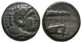 Greek Coins. 4th - 3rd century B.C. AE Reference: 

Condition: Very Fine

 Weight: 7.4 gr Diameter: 17.9 mm