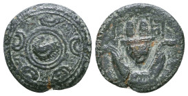 Greek Coins. 4th - 3rd century B.C. AE Reference: 

Condition: Very Fine

 Weight: 2.6 gr Diameter: 16 mm