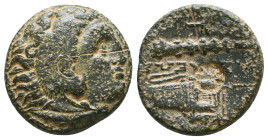 Greek Coins. 4th - 3rd century B.C. AE Reference: 

Condition: Very Fine

 Weight: 4.8 gr Diameter: 18.3 mm
