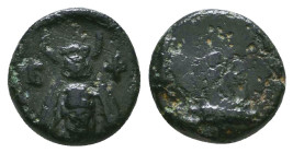 Greek Coins. 4th - 3rd century B.C. AE Reference: 

Condition: Very Fine

 Weight: 1.2 gr Diameter: 10.7 mm