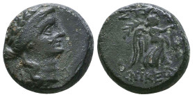 Greek Coins. 4th - 3rd century B.C. AE Reference: 

Condition: Very Fine

 Weight: 8.8 gr Diameter: 18 mm