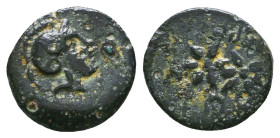 Greek Coins. 4th - 3rd century B.C. AE Reference: 

Condition: Very Fine

 Weight: 1.1 gr Diameter: 11.6 mm