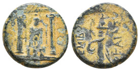 Greek Coins. 4th - 3rd century B.C. AE Reference: 

Condition: Very Fine

 Weight: 3.8 gr Diameter: 15.5 mm