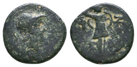 Greek Coins. 4th - 3rd century B.C. AE Reference: 

Condition: Very Fine

 Weight: 1.7 gr Diameter: 12.9 mm