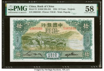 China Bank of China, Tientsin 10 Yuan 10.1934 Pick 73 S/M#C294-194 PMG Choice About Unc 58. 

HID09801242017

© 2022 Heritage Auctions | All Rights Re...