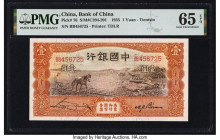 China Bank of China, Tientsin 1 Yuan 3.1935 Pick 76 S/M#C294-201 PMG Gem Uncirculated 65 EPQ. 

HID09801242017

© 2022 Heritage Auctions | All Rights ...