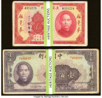 China Bank of China 100 Yuan 1940 Pick 88 Fifty-Two Examples Good-Fine; China Kwangtung Provincial Bank 10 Dollars 1931 Pick S2423 Thirty-Six Examples...