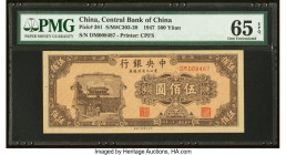 China Central Bank of China 500 Yuan 1947 Pick 381 S/M#C303-20 PMG Gem Uncirculated 65 EPQ. 

HID09801242017

© 2022 Heritage Auctions | All Rights Re...