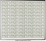 China Central Bank of China 20 Cents 1946 Pick 396 Uncut Sheet of 55 Back Color Trial Specimen Crisp Uncirculated. 

HID09801242017

© 2022 Heritage A...