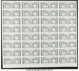 China De La Rue Giori S.A. 20 Cents 1946 Pick UNL Uncut Sheet of 32 Test Notes Crisp Uncirculated. 

HID09801242017

© 2022 Heritage Auctions | All Ri...