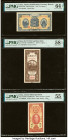 China Group Lot of 3 Examples PMG Choice Uncirculated 64 EPQ; Choice About Unc 58 EPQ; About Uncirculated 55. 

HID09801242017

© 2022 Heritage Auctio...