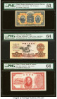 China Group Lot of 5 Examples PMG Choice Uncirculated 64 (3); Choice Uncirculated 63; About Uncirculated 53. 

HID09801242017

© 2022 Heritage Auction...
