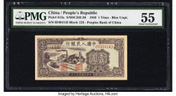 China People's Bank of China 1 Yuan 1949 Pick 812a S/M#C282-20 PMG About Uncirculated 55. 

HID09801242017

© 2022 Heritage Auctions | All Rights Rese...