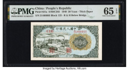 China People's Bank of China 20 Yuan 1949 Pick 821a S/M#C282-32 PMG Gem Uncirculated 65 EPQ. 

HID09801242017

© 2022 Heritage Auctions | All Rights R...