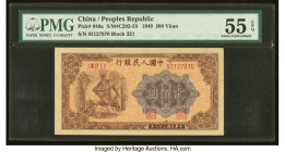 China People's Bank of China 200 Yuan 1949 Pick 840a S/M#C282-53 PMG About Uncirculated 55 EPQ. 

HID09801242017

© 2022 Heritage Auctions | All Right...
