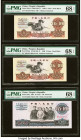 China People's Bank of China 5 (2); 10 Yuan (1960-1965) Pick 876a1 (2); 879a Three Examples PMG Superb Gem Unc 68 EPQ (3). 

HID09801242017

© 2022 He...