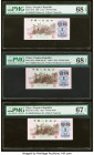 China People's Bank of China Group Lot of 5 Examples PMG Superb Gem Unc 69 EPQ; Superb Gem Unc 68 EPQ (2); Superb Gem Unc 67 EPQ (2). 

HID09801242017...