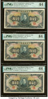 China Central Reserve Bank of China 100 Yuan 1942 Pick J14a Five Examples PMG Choice Uncirculated 64 (5). 

HID09801242017

© 2022 Heritage Auctions |...
