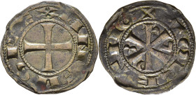 Alfonso VI (1073-1109). Dinero. Vellón. Toledo. Mejor que MBC+. Tono