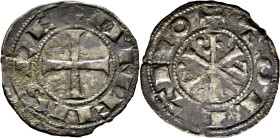 Alfonso VI (1073-1109). Dinero. Vellón. Toledo. Tono
