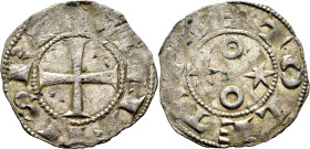 Alfonso VI (1073-1109). Dinero. Vellón. Toledo