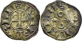 Alfonso VI (1073-1109). Dinero. Vellón. Toledo. Tono