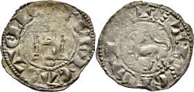 Fernando IV (1295-1312). Pepión. Vellón. Coruña. Casi EBC-. Buen detalle
