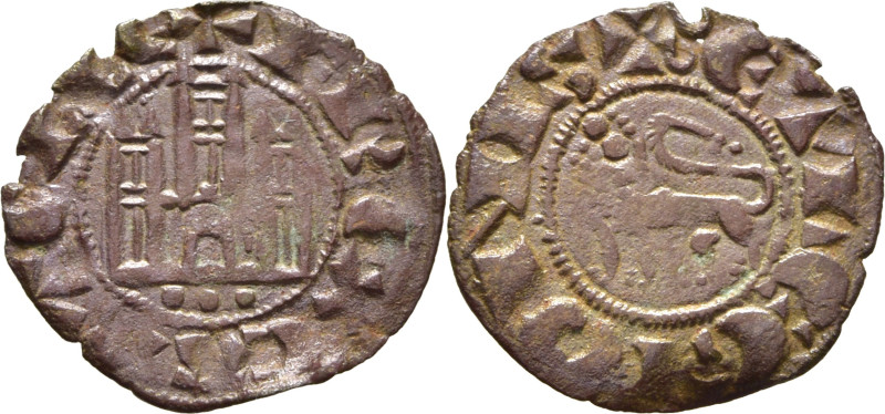 Fernando IV (1295-1312). Pepión. Vellón. Segovia. Leyendas +F REX CASTELLE y + d...