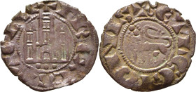 Fernando IV (1295-1312). Pepión. Vellón. Segovia. Tono algo rojizo