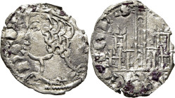 Alfonso XI (1312-1350). Cornado. Vellón. (Sevilla)
