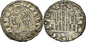 Alfonso XI (1312-1350). Cornado. Vellón. Sevilla. Tono