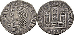 Alfonso XI (1312-1350). Cornado. Vellón. Toledo.