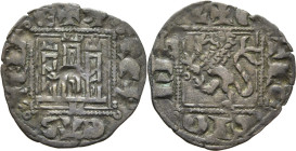 Alfonso XI (1312-1350). Novén. Vellón. León. Tono. Atractivo