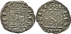 Alfonso XI (1312-1350). Novén. Vellón. León. Interesante. Buen ejemplar