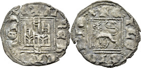 Alfonso XI (1312-1350). Novén. Vellón. Sevilla