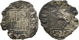 Alfonso XI (1312-1350). Novén. Dinero. Sevilla