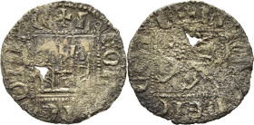 Alfonso XI (1312-1350). Novén. Vellón. Sin ceca