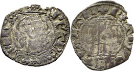 Pedro I (1350-1368). Cornado. Vellón. Burgos